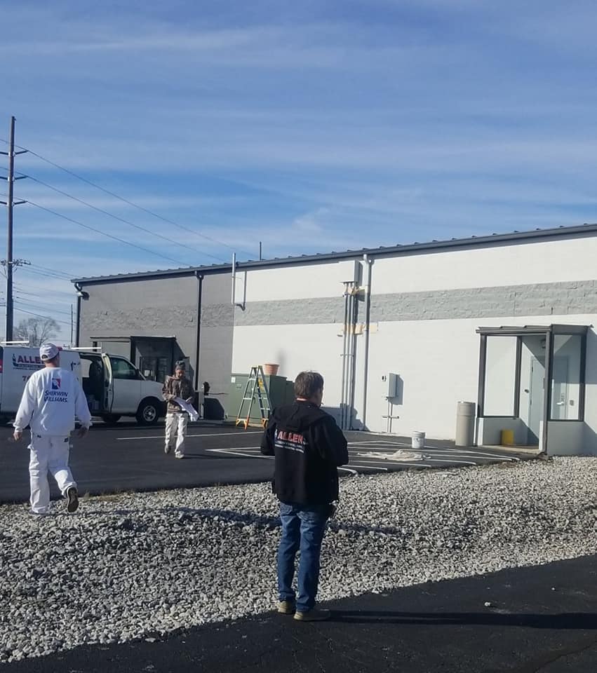 Professional painting team at Allen Painting Company